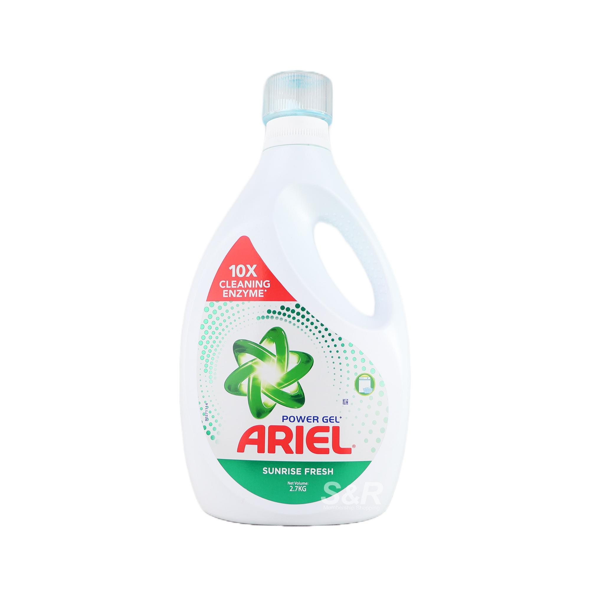 Ariel Sunrise Fresh Liquid Laundry Detergent 2.7kg